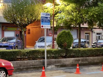 Entra en funcionamento a Zona 2H nas novas rúas incorporadas a este sistema de estacionamento