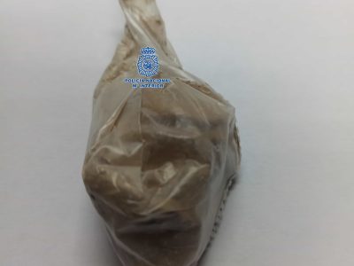 Detenido un marinense por tráfico de drogas cuando portaba unas ochenta dosis de heroína