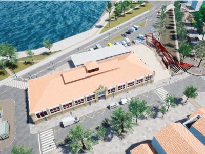 A alcaldesa de Cangas pide a Portos unha alternativa á desafectación para remodelar o entorno do mercado de abastos