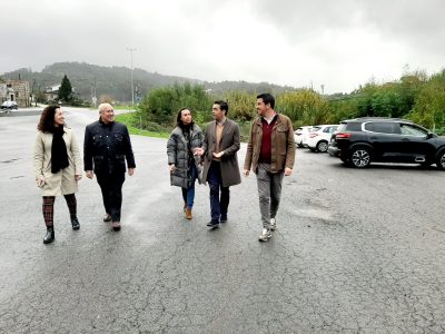 A Xunta impulsa un aparcadoiro disuasorio gratuíto con 82 prazas en Ameal, Marín
