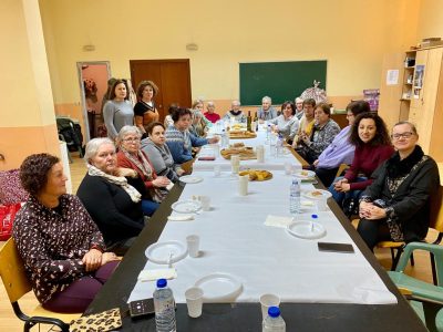 A asociación Bolymar celebra cun entrañable pincho de Nadal a chegada destas festa