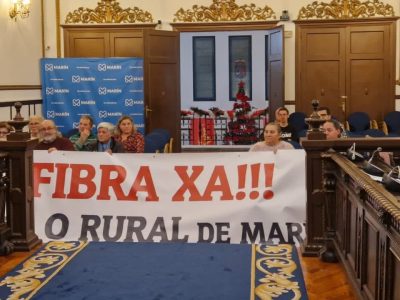 Marín acorda esixir a Telefónica a instalación da conexión de alta velocidade en todo o rural