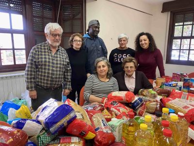 1 tonelada de comida recollida na Semana da Solidariedade de Marín