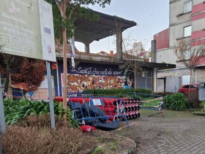 A demolición do Mercado de Cantodarea, máis cerca