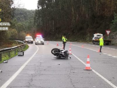 Morre un coñecido veciño de Marín nun accidente de moto