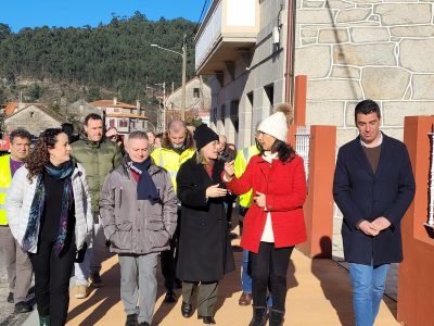 La Xunta invierte 1,4 M€ para dotar los vecinos de Marín de una senda peatonal continua de casi 3 kilómetros entre Coirados y Cadro