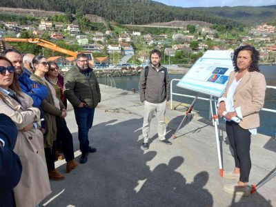 O sector mexilloneiro contará con 36 novos amarres nos portos de Domaio e de San Adrián