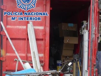 Detenido a cuatro personas por varios robos con fuerza de herramientas y material de construcción en Marín