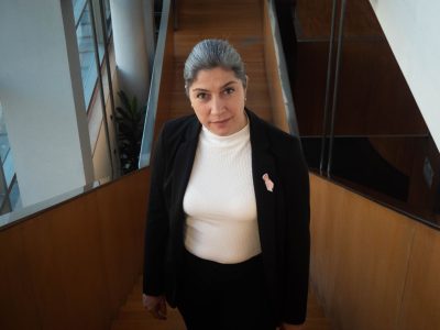 Victoria Portas, candidata de Alternativa dos Veciños á Alcaldía de Cangas: «A oposición fixo moito dano a Cangas»