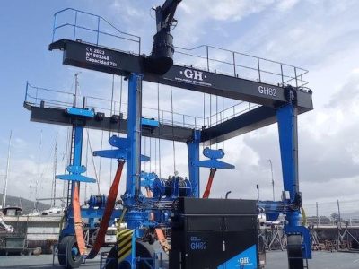 MONTAXE GUINDASTRE PÓRTICO AUTOMOTOR GH82-CANGAS