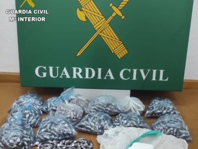 Detenido un vecino de Bueu de 48 años por tráfico de drogas