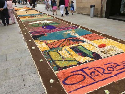 Fin de semana de Festa das Alfombras Florais 2023 en Bueu