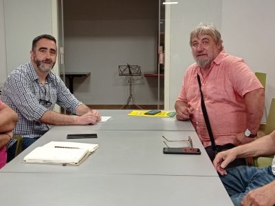 Primeira reunión da comisión negociadora: as catro forzas da esquerda apostan por un goberno con Araceli Gestido como alcaldesa de Cangas