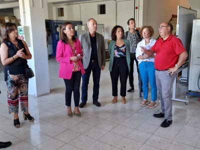 Melloras na fachada, a cuberta e a eficiencia energéxita no IES Chan do Monte de Marín