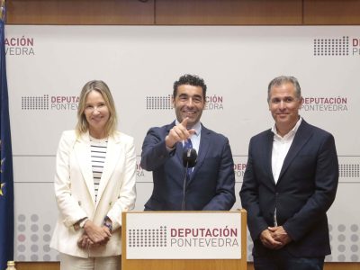 A Deputación destina este ano máis de 3,2 millóns de euros aos concellos de Bueu, Cangas e Moaña