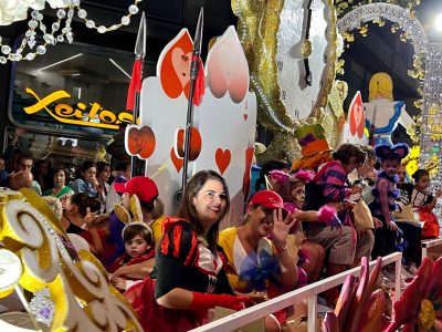A Batalla das Flores de Marín en imaxes