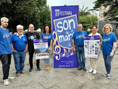 O Son de Marín programa 23 actuacións polas rúas e prazas de Marín para esta fin de semana