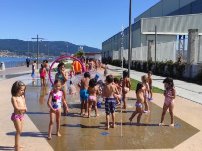 Os campamentos de conciliación de verán, un éxito absoluto que duplica a asistencia de nenos e nenas en Marín