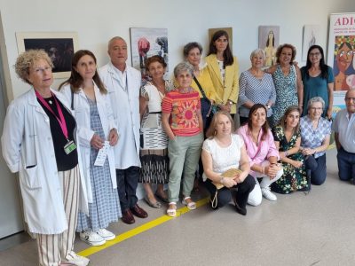 O hospital Álvaro Cunqueiro acolle a exposición de pintura de Adicam