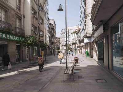 Renovados 341 puntos de luz por tecnoloxía LED por todo o casco urbano de Marín e o Estadio de San Pedro