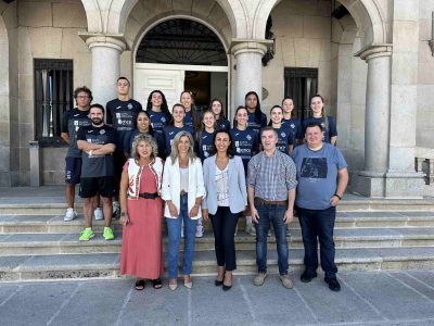 O Concello firma os convenios de colaboración co Marín Futsal, o AteneoSanta Cecilia e Estrela de Marín