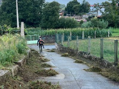 Marín prepara os accesos aos centros escolares para o arranque do novo curso