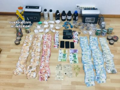 La organización desarticulada tenía el dominio absoluto del mercado de la droga en Bueu y alrededores