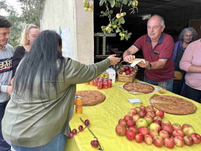 A Festa da Sidra e da Mazá de Santomé volverá encher de ledicia a parroquia esta fin de semana