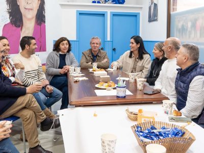 Rueda reúne en Bueu aos voceiros da comarca