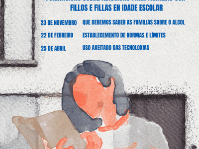 Arranca a primeira das conferencias do ciclo Charlando en Familia, sobre o consumo de alcol