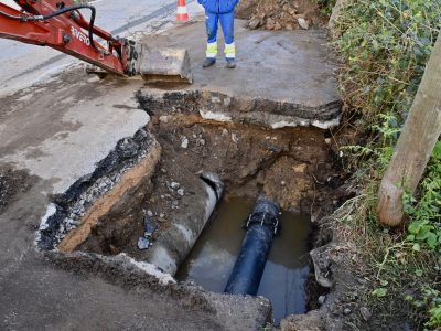 Restablecido o abastecemento no Hío e Aldán dende primeira hora da tarde