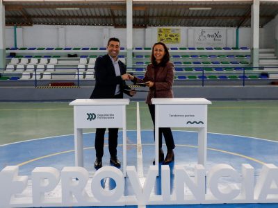 As obras de accesibilidade e eficiencia enerxética do pavillón da Cañota rematarán antes do 30 de abril