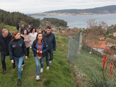 Marín pon en valor a ruta do monte de Penizas, recoñecida coa bandeira sendeiro azul pola Adeac