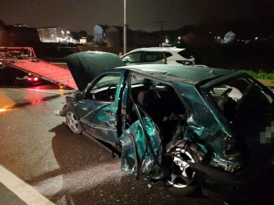 As probas apuntan a un exceso de velocidade do conductor do Golf