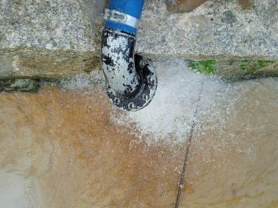 Llega la primera sanción al Concello de Cangas por el vertido continuado de Vilariño