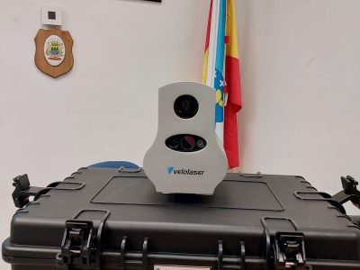El radar de la Policía Local de Moaña caza a 13 vehículos 