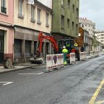 O Concello informa do avance das obras de mellora urbana do casco urbano