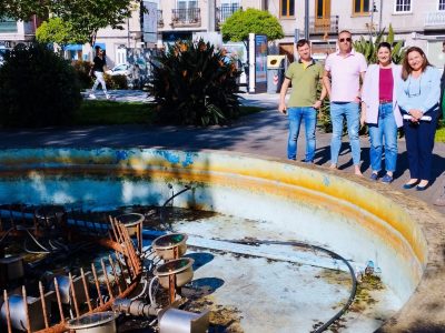 Adiós a la Fonte Cibernética de la Alameda de Moaña