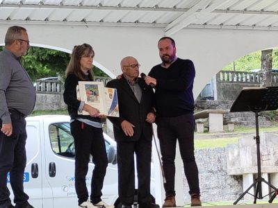 Figueirido homenaxea a José Portela Canosa na súa II Comida de Confraternidade