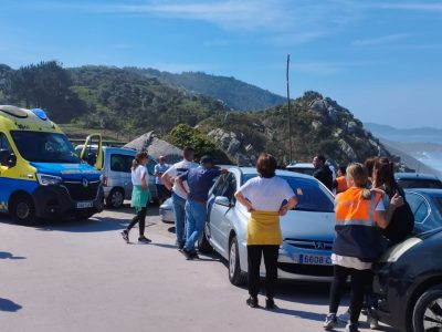 Una embarcación avista una mochila que pertenecería al moañés desaparecido