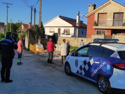 La Policía Local va a las obras de Romarigo alertada por los vecinos 