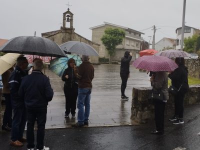 Posponen la inauguración de la talla de San Benito por la lluvia