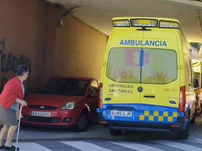 Las ambulancias de Moaña y Cangas, obligadas a ir a Vigo para repostar