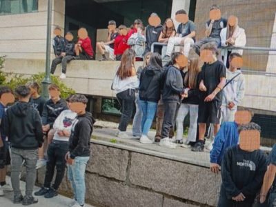 200 menores se citan en Moaña para pegarse por un ‘lío de faldas’