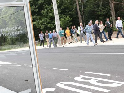 La humanización del acceso a la iglesia de Figueirido llega a su fin