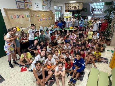El CEIP Plurilingüe de Domaio logra el récord en cooperativismo
