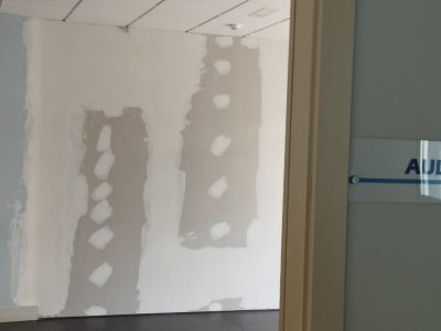 En marcha las obras del vestuario femenino de la Policía Local 