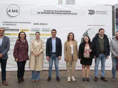 La Diputación aporta 500.000 euros al deporte del Morrazo