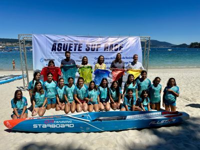 Aguete convértese no cumio do paddle surf coa celebración do Aguete SUP Race