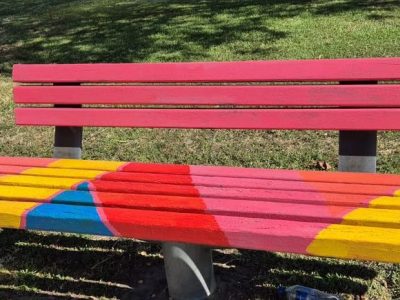 Mini artistas con una colorida y privilegiada exposición